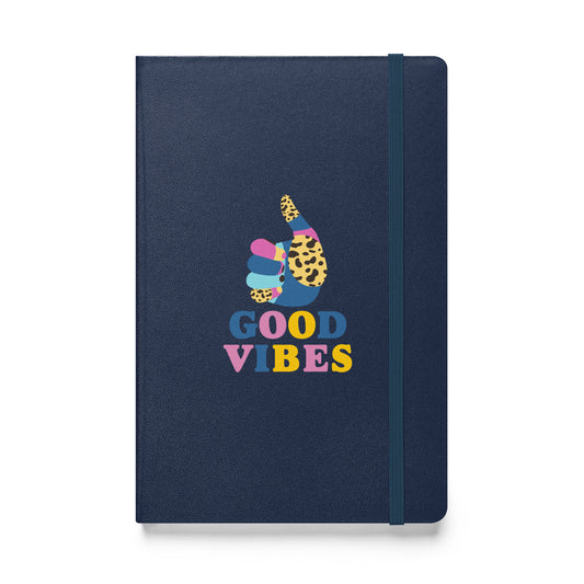 Hardcover bound notebook